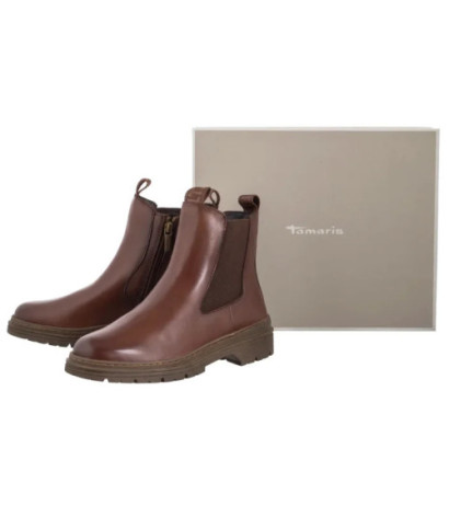 Tamaris Brązowe 1-25436-41 356 Muscat Leather (TM565-a) batai
