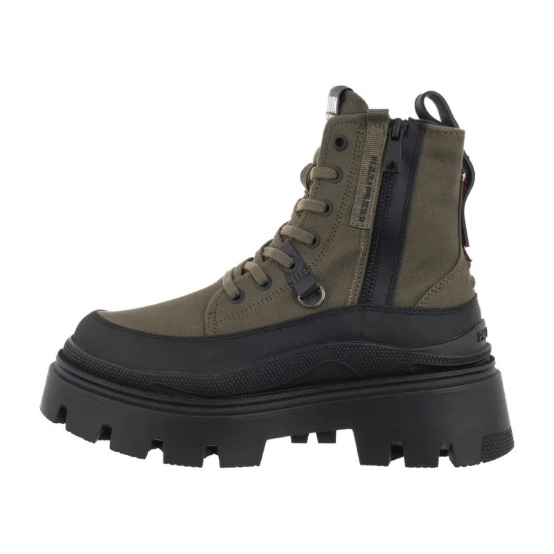 Palladium Pallasquad Zip Tx Olive Night 99532-325-M (PA151-a) batai