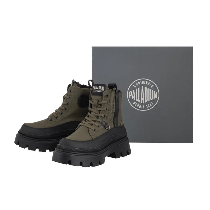 Palladium Pallasquad Zip Tx Olive Night 99532-325-M (PA151-a) batai