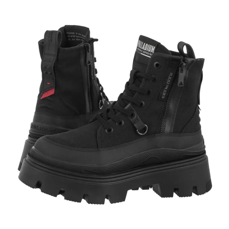 Palladium Pallasquad Zip Tx Black 99532-008-M (PA151-b) batai
