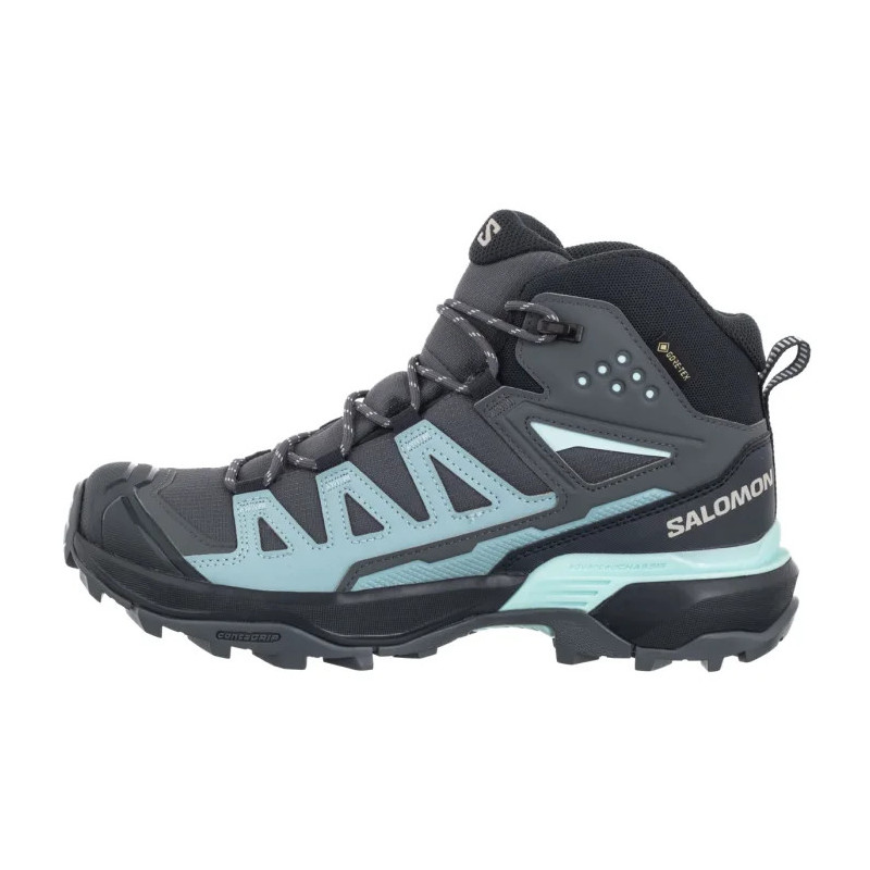 Salomon X Ultra 360 Mid GTX W Turbulence/Carbon/Toumaline 477451 (SO16-a) batai