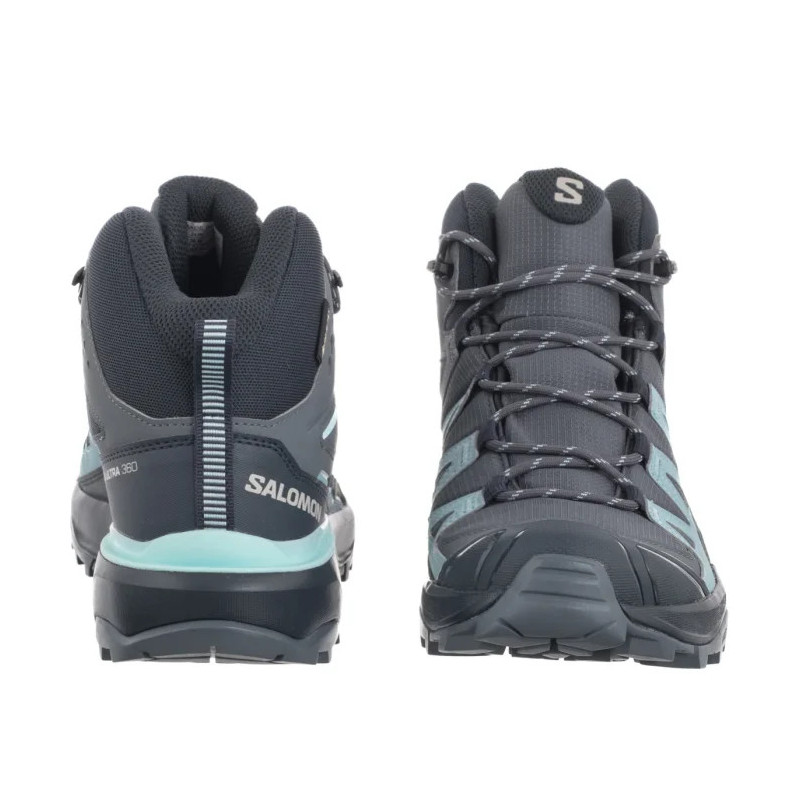 Salomon X Ultra 360 Mid GTX W Turbulence/Carbon/Toumaline 477451 (SO16-a) batai
