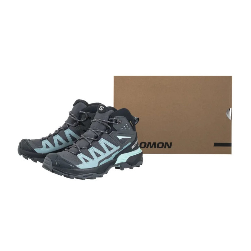 Salomon X Ultra 360 Mid GTX W Turbulence/Carbon/Toumaline 477451 (SO16-a) batai