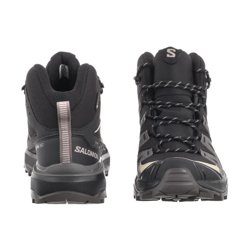 Salomon X Ultra 360 Mid GTX W Black/Kitten/Shale 474486 (SO26-a) batai