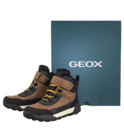Geox J Trekkyup B Abx E LT Brown/Black J46MBE 0MEMS C0275 (GE200-c) batai