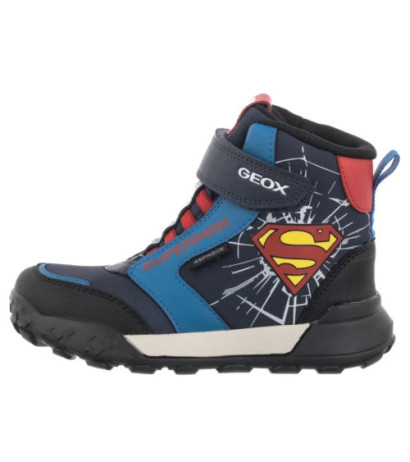 Geox J Trekkyup B ABX E Navy/Red J56MBC 054FU C0735 (GE240-a) aulinukai