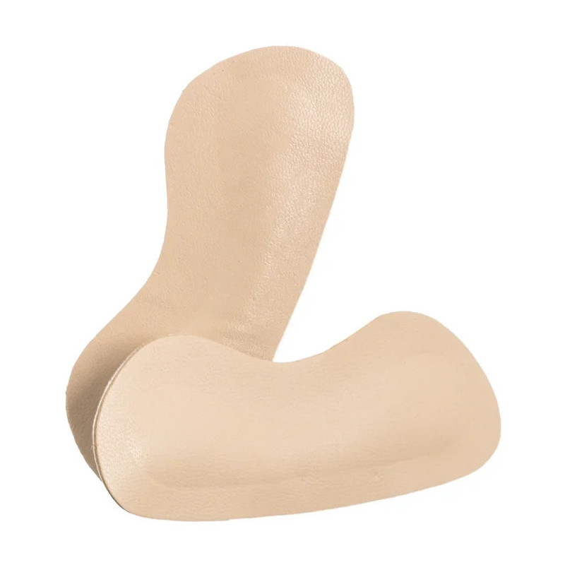 Coccine Heel Protector - Goat Leather & Latex Beige (CN4-a) kojinės