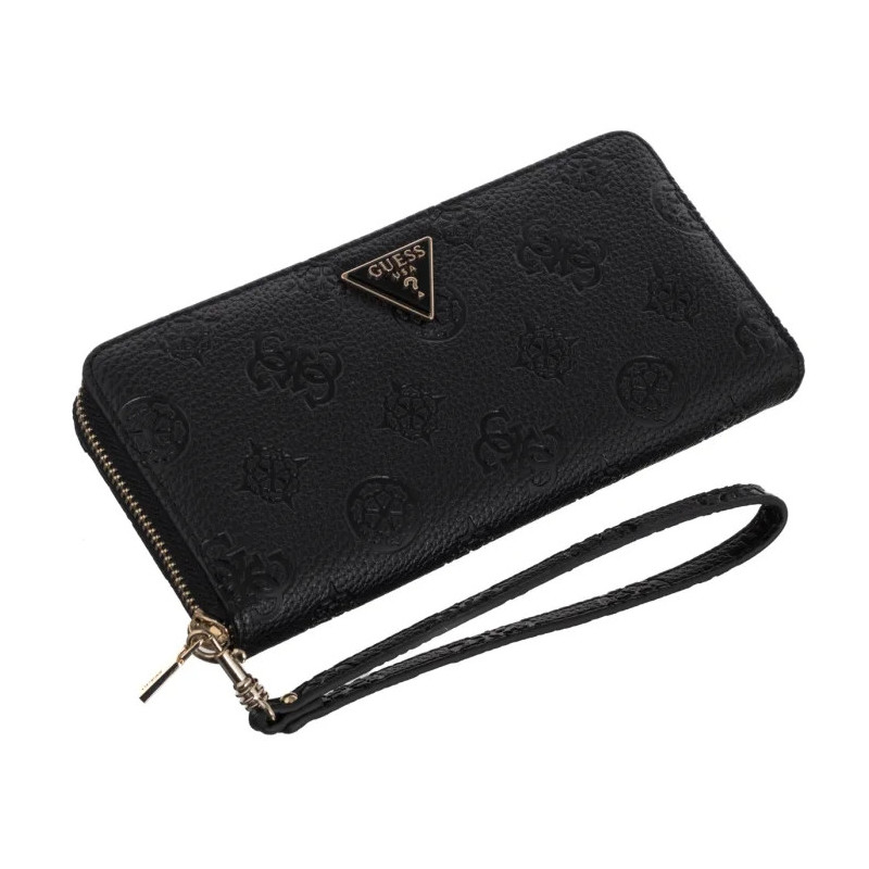 Guess Cresidia II Slg Large Zip Around SWPD98 88146 Black Logo (GU785-a) rankinė