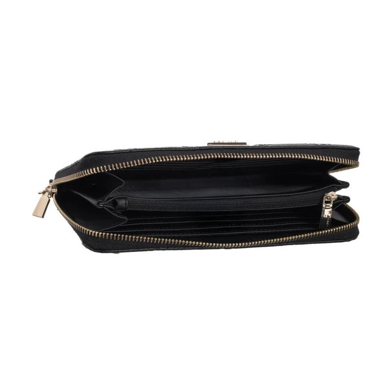 Guess Cresidia II Slg Large Zip Around SWPD98 88146 Black Logo (GU785-a) rankinė