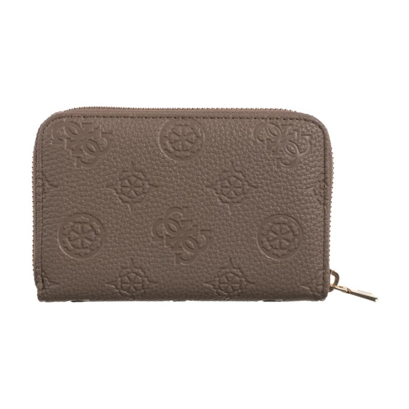 Guess Cresidia II Slg Medium Zip Around SWPD98 88140 Dark Taupe Logo (GU786-a) rankinė