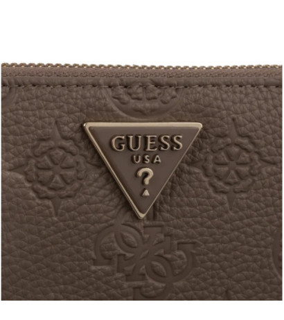 Guess Cresidia II Slg Medium Zip Around SWPD98 88140 Dark Taupe Logo (GU786-a) rankinė