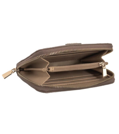 Guess Cresidia II Slg Medium Zip Around SWPD98 88140 Dark Taupe Logo (GU786-a) rankinė