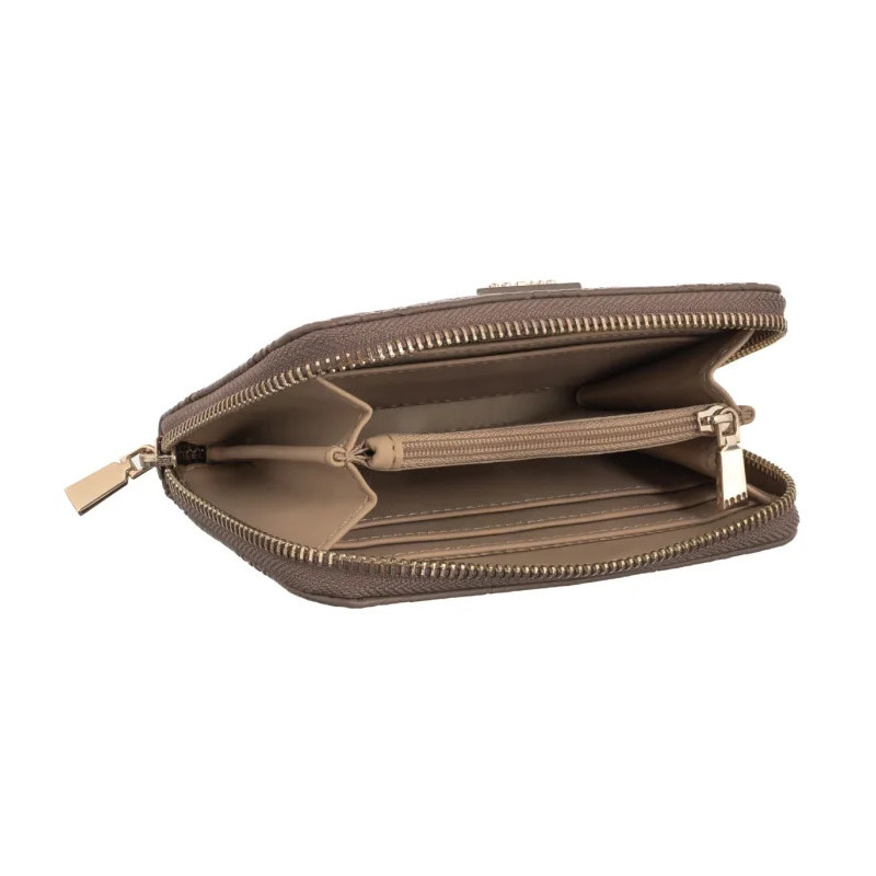 Guess Cresidia II Slg Medium Zip Around SWPD98 88140 Dark Taupe Logo (GU786-a) rankinė
