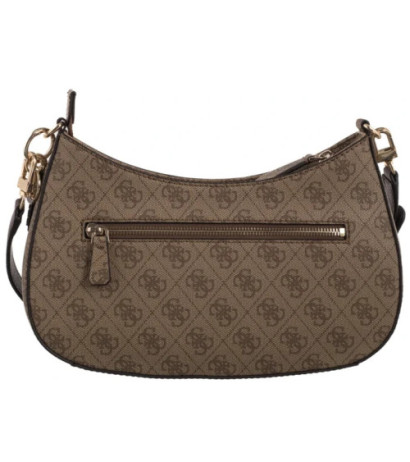 Guess Noelle II Top Zip Shoulder Bag HWBG96 72180 Latte Logo/Brown (GU787-a) rankinė