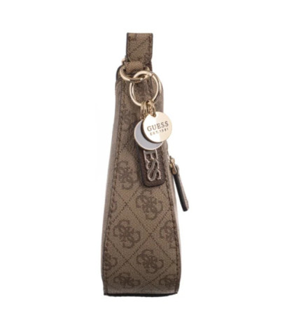 Guess Noelle II Top Zip Shoulder Bag HWBG96 72180 Latte Logo/Brown (GU787-a) rankinė