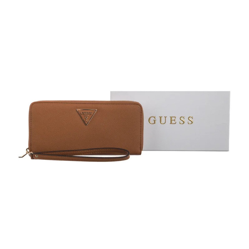 Guess Laurel II Slg Large Zip Around SWBG74 59146 Cognac (GU789-a) rankinė