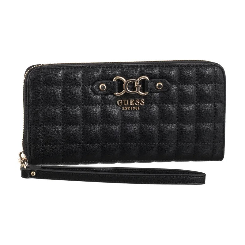 Guess Nadira Slg Large Zip Around SWQG84 24146 Black (GU790-a) rankinė