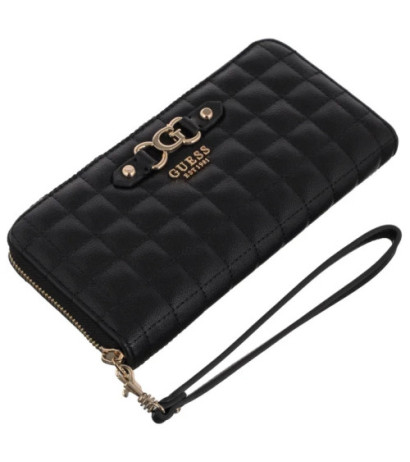 Guess Nadira Slg Large Zip Around SWQG84 24146 Black (GU790-a) rankinė