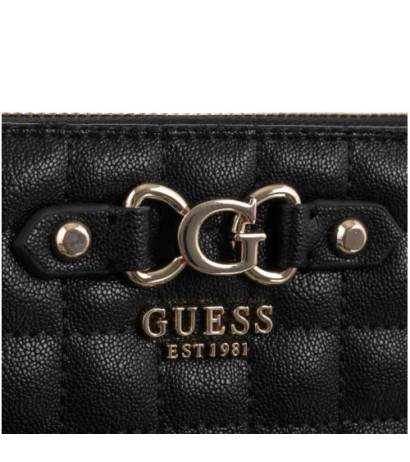 Guess Nadira Slg Large Zip Around SWQG84 24146 Black (GU790-a) rankinė