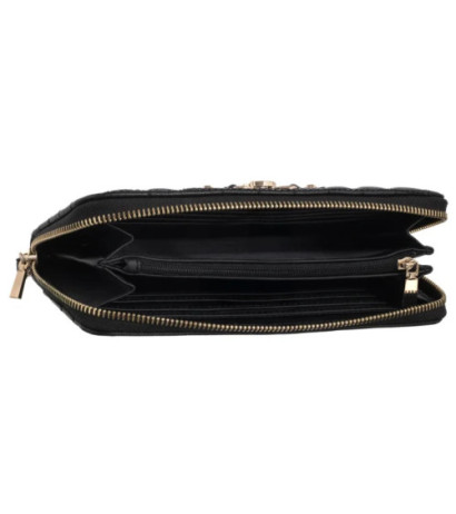 Guess Nadira Slg Large Zip Around SWQG84 24146 Black (GU790-a) rankinė