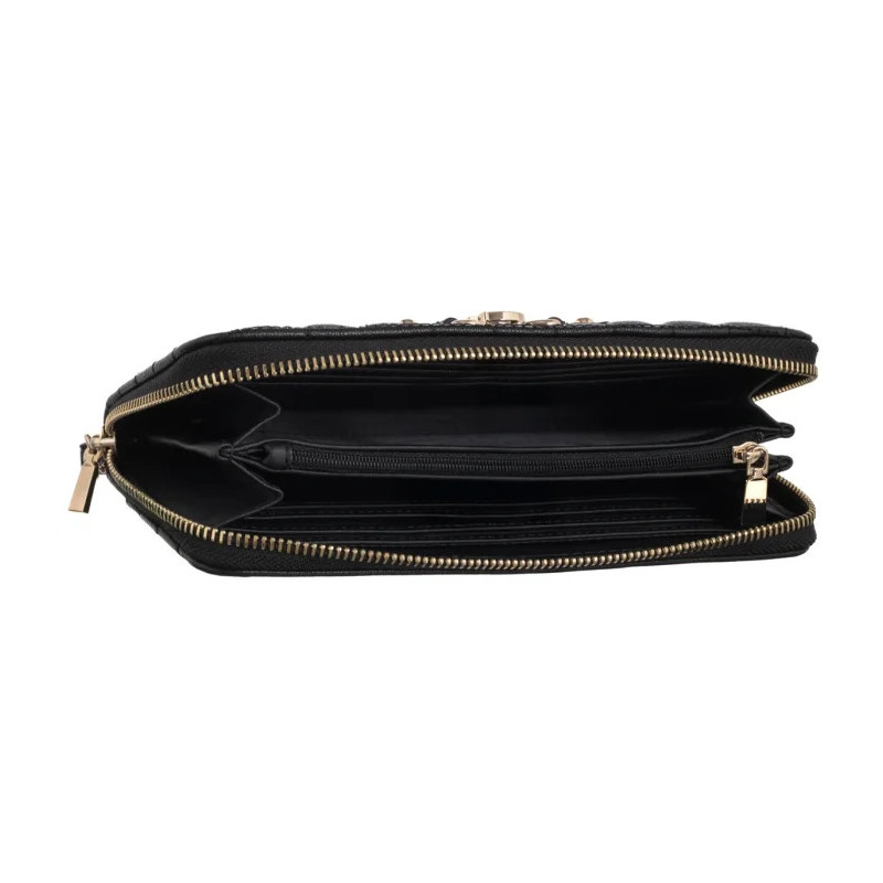 Guess Nadira Slg Large Zip Around SWQG84 24146 Black (GU790-a) rankinė