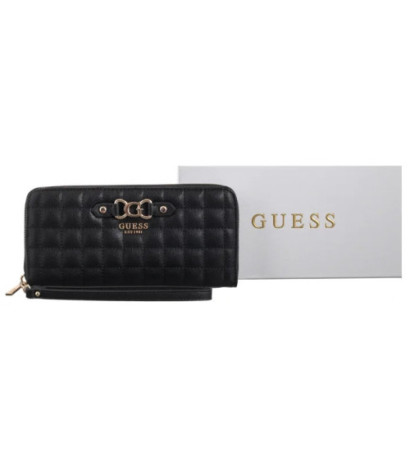 Guess Nadira Slg Large Zip Around SWQG84 24146 Black (GU790-a) rankinė