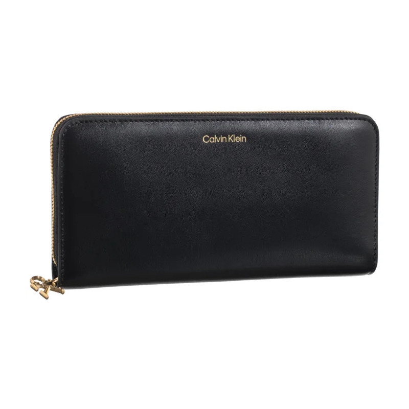 Calvin Klein CK Puller Large Zip Around Black LV04F1093G UB1 (CK692-a) rankinė