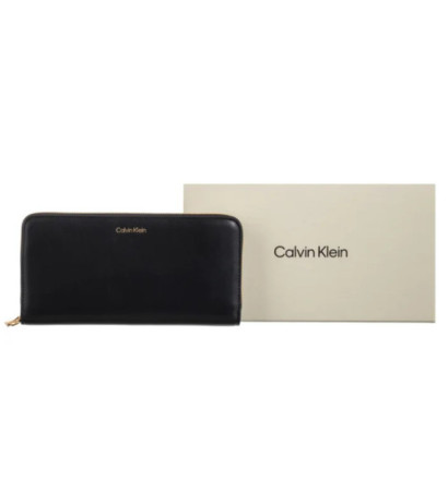 Calvin Klein CK Puller Large Zip Around Black LV04F1093G UB1 (CK692-a) rankinė