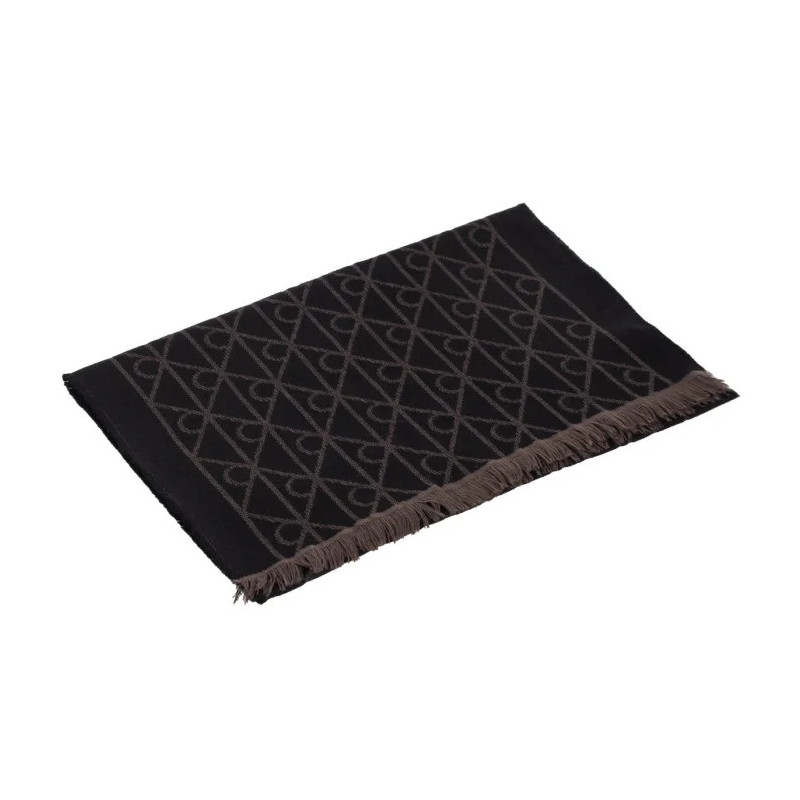 Calvin Klein Tonal Aop Wool Lw Scarf Mulch LV04D8064G BAY (CK695-a) aksesuaras