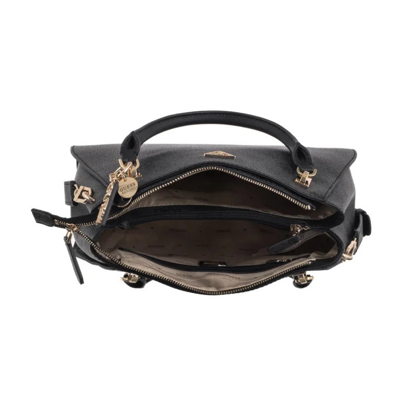 Guess Noelle II Luxury Satchel HWBG96 72070 Coal Logo (GU794-a) rankinė