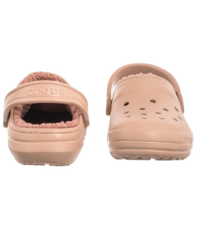 Crocs Classic Lined Clog Pink Caramel 203591-7AF (CR266-g) Moteriški batai/šlepetės