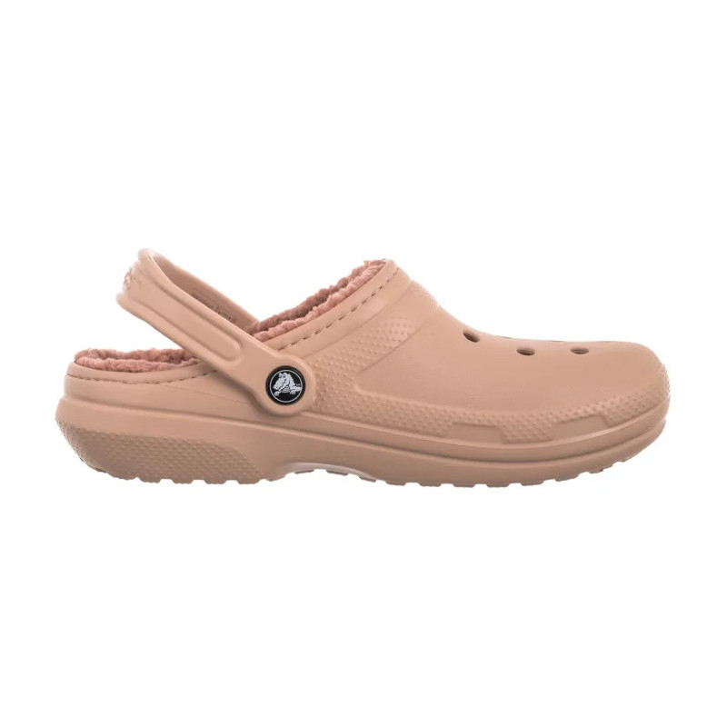 Crocs Classic Lined Clog Pink Caramel 203591-7AF (CR266-g) Moteriški batai/šlepetės