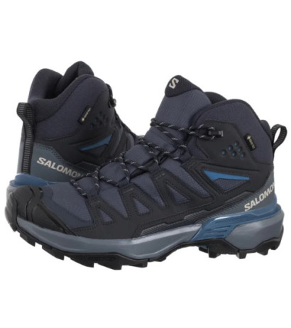Salomon X Ultra 360 Mid GTX Blue Nights/Dark Navy/Dark Blue 478648 (SO28-a) batai