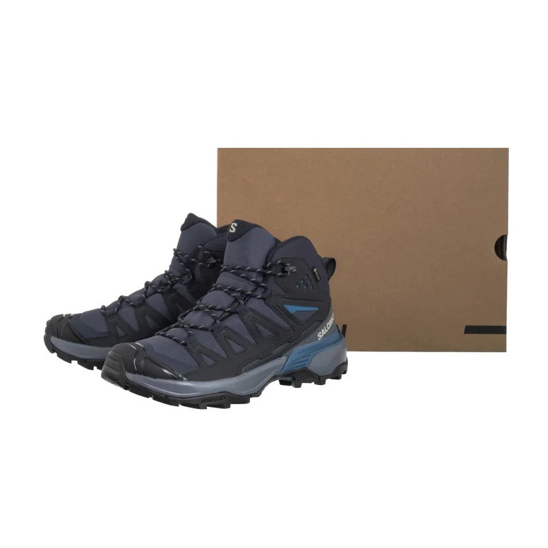 Salomon X Ultra 360 Mid GTX Blue Nights/Dark Navy/Dark Blue 478648 (SO28-a) batai
