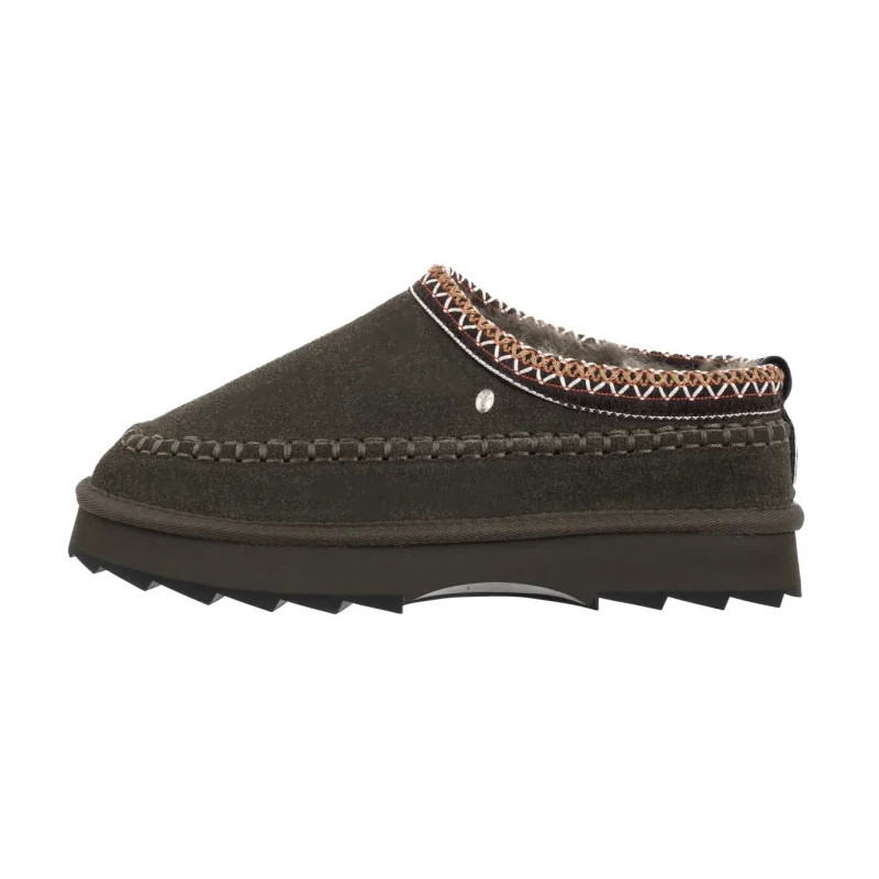 EMU Australia Sharky Adventure Scuff Dark Olive W13239 (EM532-b) Moteriški batai/šlepetės