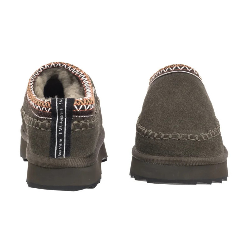 EMU Australia Sharky Adventure Scuff Dark Olive W13239 (EM532-b) Moteriški batai/šlepetės