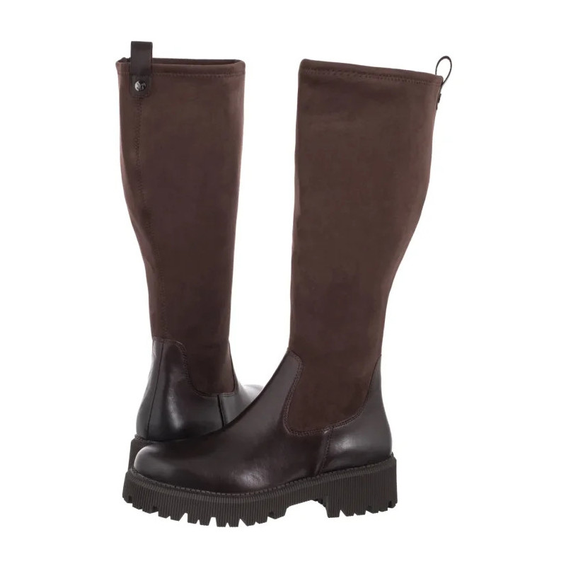 Caprice Brązowe 9-26509-43 329 Dk Brown Comb  (CP451-a) batai