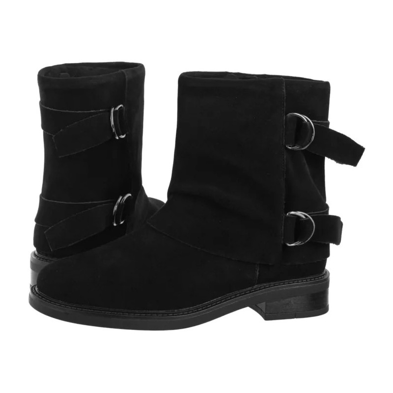 Sergio Leone Czarne BT 25556-S (SL580-a) batai