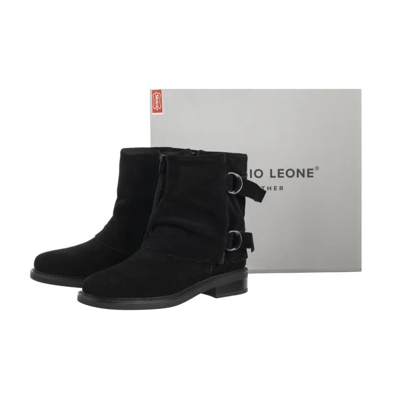 Sergio Leone Czarne BT 25556-S (SL580-a) batai