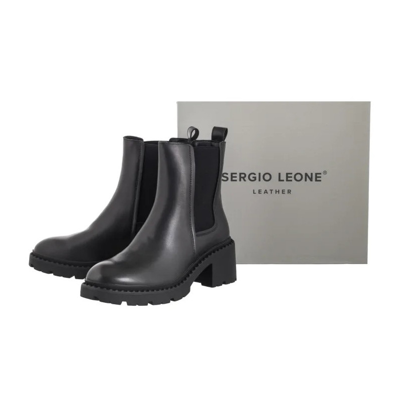 Sergio Leone Czarne BT 25427-S (SL581-a) batai