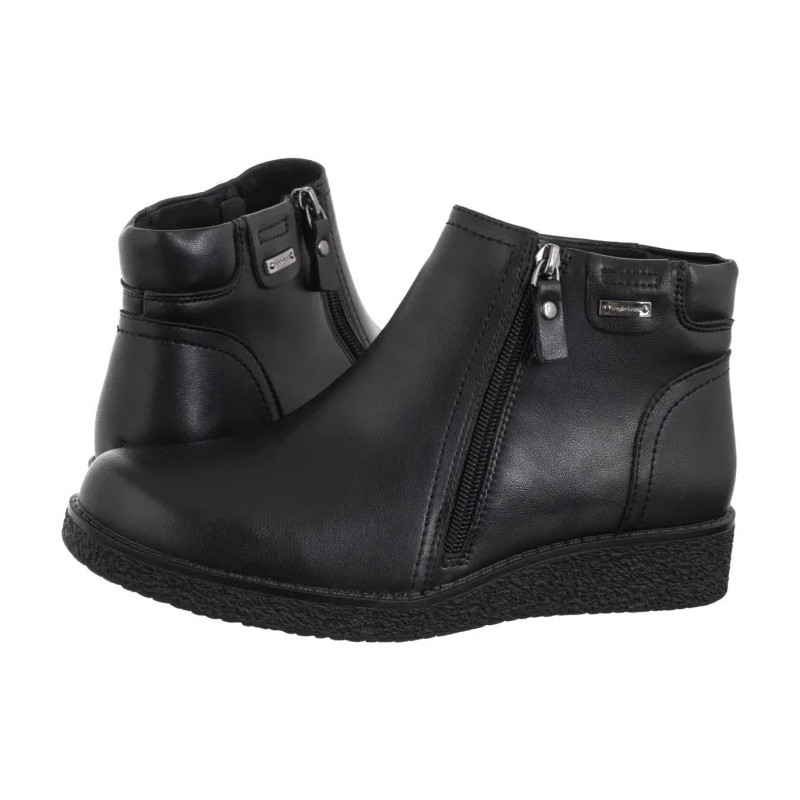 Sergio Leone Czarne BT 25348-S (SL584-a) batai