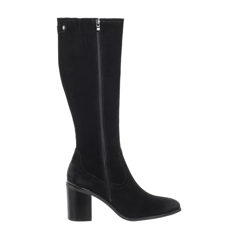 Sergio Leone Czarne KZ 25668-S (SL587-a) batai
