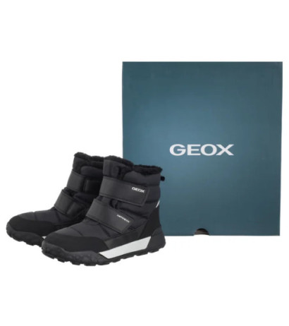 Geox J Trekkyup B ABX F Black J46MBF 0UFU54 C9999 (GE243-a) batai