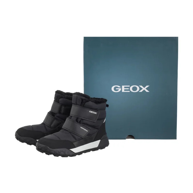 Geox J Trekkyup B ABX F Black J46MBF 0UFU54 C9999 (GE243-a) batai