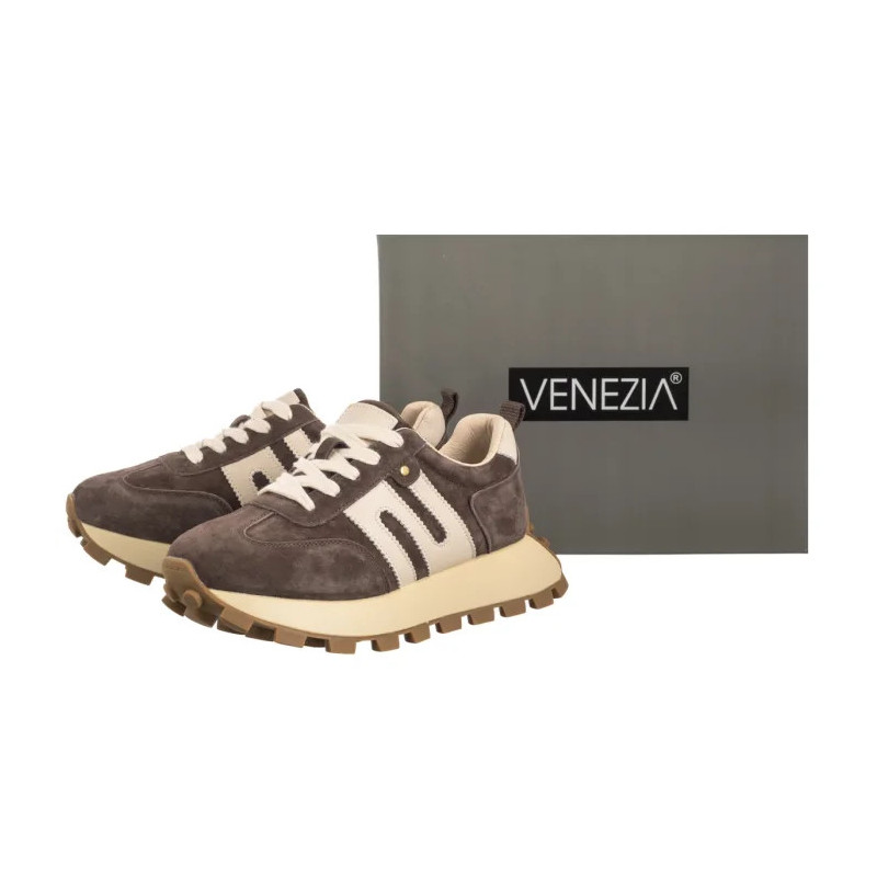Venezia Brązowe V408-00400-02BRO (VE868-a) sportiniai bateliai