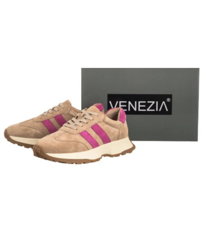 Venezia Beżowe V408-00398-02BEI (VE869-b) sportiniai bateliai