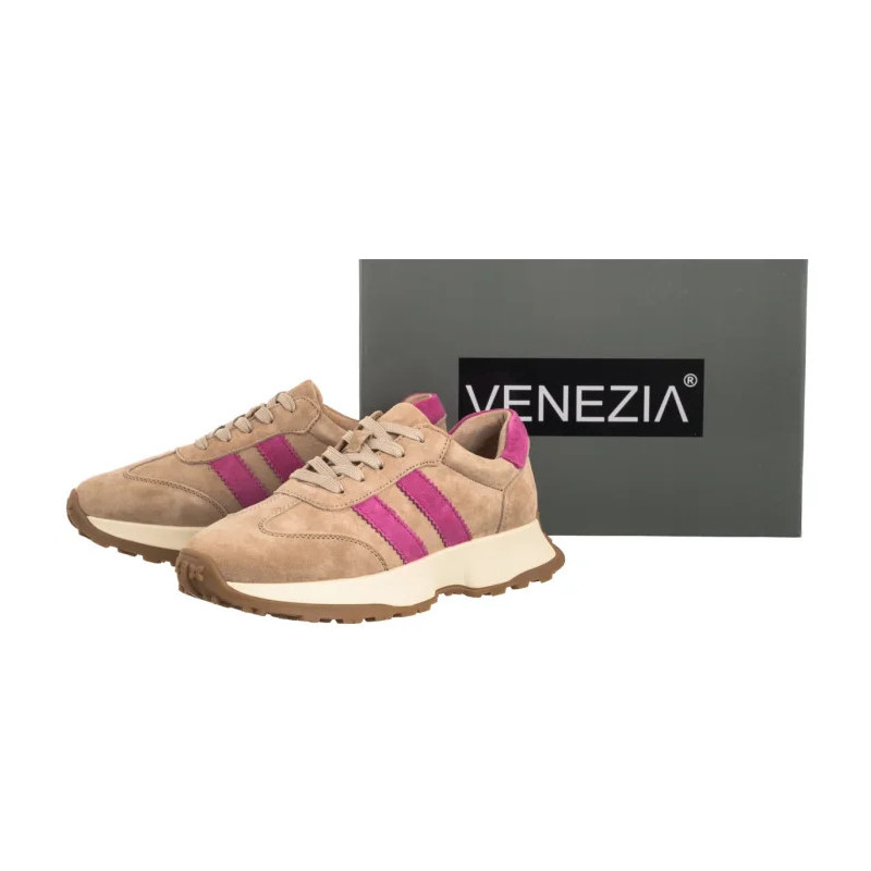 Venezia Beżowe V408-00398-02BEI (VE869-b) sportiniai bateliai