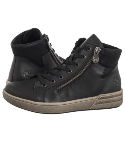 Rieker Czarne X0709-01...