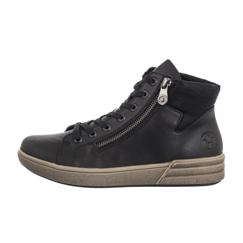 Rieker Czarne X0709-01 Black (RI299-a) batai