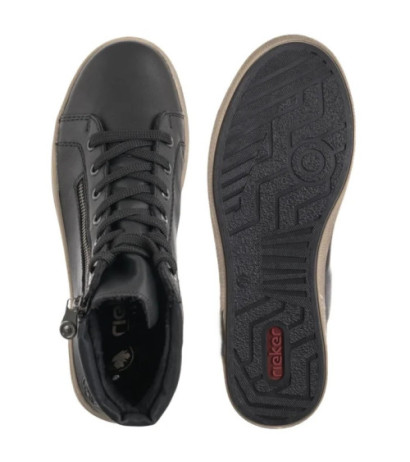Rieker Czarne X0709-01 Black (RI299-a) batai